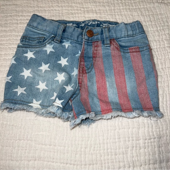 Cat & Jack Other - CAT & JACK American flag toddler girl shorts